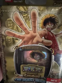 One Piece Collectible Card Game The Quest Begins Starter Set Vintage Sealed 2005 - Image 1