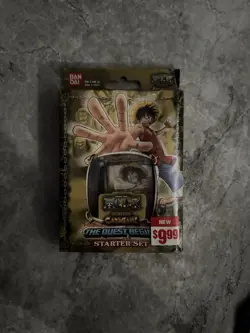 One Piece Collectible Card Game The Quest Begins Starter Set Vintage Sealed 2005 - Image 3