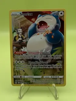 Pokemon TCG - Snorlax TG10/TG30 Lost Origin - Ultra Rare Holo -Full Art NM Card - Image 1