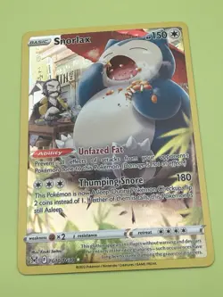 Pokemon TCG - Snorlax TG10/TG30 Lost Origin - Ultra Rare Holo -Full Art NM Card - Image 3
