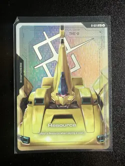 The-O C+ R-021 - Resource Card - Gundam TCG FOIL - Image 1