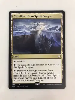 Crucible of the Spirit Dragon MTG Magic the Gathering Card NM Near Mint AFC - Image 1
