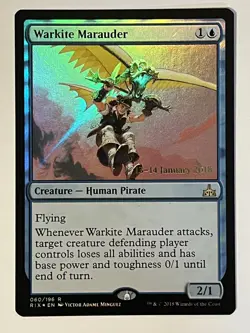 Warkite Marauder Rivals of Ixalan Foil MTG NM - Image 1