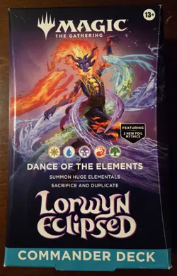 MTG Magic Lorwyn Eclipsed Dance of the Elements Commander Deck SEALED/NEW - Image 1