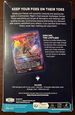 MTG Magic Lorwyn Eclipsed Dance of the Elements Commander Deck SEALED/NEW - Image 2