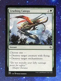 Magic The Gathering TCG, Crushing Canopy, Jumpstart 386 Regular Common - Image 1