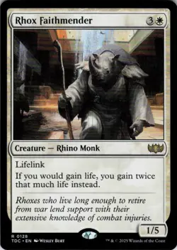 Rhox Faithmender - Commander: Tarkir: Dragonstorm - 128 NM - Image 1
