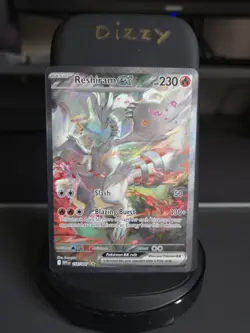 Pokemon TCG Reshiram EX 166/086 White Flare Special Illustration Rare Holo - Image 1