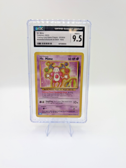 Mr. Mime 013/034 Holo CGC 9.5 Pokemon Slab TCG - Image 1