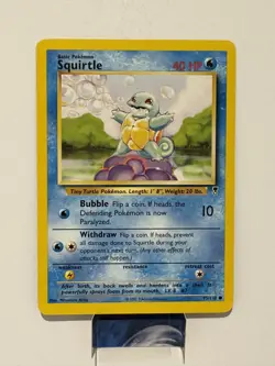 Squirtle - Legendary Collection 95/110 2002 - WOTC - Pokemon TCG - NM - Image 1
