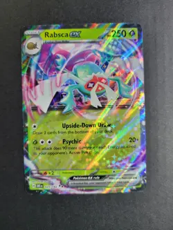 Rabsca Ex 25/182 Pokemon TCG S&V Destined Rivals Double Rare Holo NM - Image 2