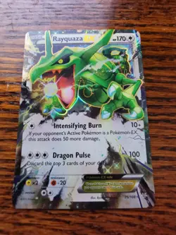 Pokemon - Rayquaza-EX - 75/108 - Holo Rare EX - XY - Roaring Skies - LP - Image 1