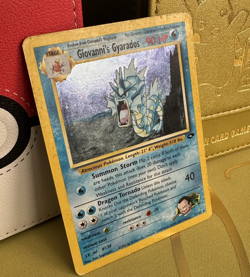 Pokemon TCG Giovanni's Gyarados 5/132 Gym Challenge Holo - Image 2