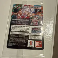 One Piece Monkey D. Luffy US College Basketball Card Sealed - Image 3