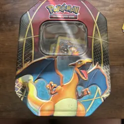 Pokemon TCG Lot 140+ Cards w/ Charizard Tin - Image 1