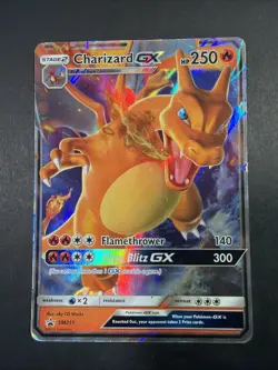 Pokemon TCG Sun & Moon Black Star Promo - Charizard GX #SM211 - Holo Card - Image 1