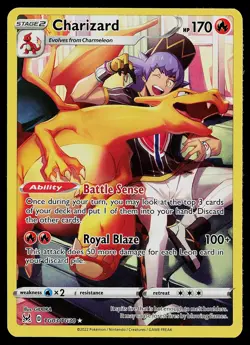 Pokemon Card - Charizard Lost Origin TG03/TG30 Ultra Rare - Image 1