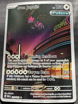 Pokemon TCG Iron Jugulis Paradox Rift Holo Card 216/182 - Image 1