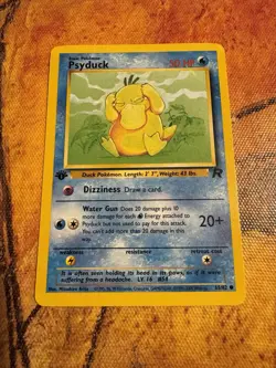 1st Edition Psyduck Team Rocket 65/82 | WOTC Vintage Pokemon Card - Image 1