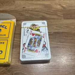 Vintage playing cards Camel Racing Team Playing Cards Still Sealed - Image 2