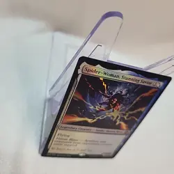 Spider Woman Stunning Savior Foil MTG SPM NM Near Mint Fast Shipping From Canada - Image 2