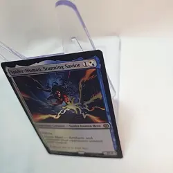 Spider Woman Stunning Savior Foil MTG SPM NM Near Mint Fast Shipping From Canada - Image 3