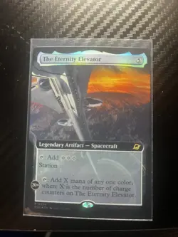 The Eternity Elevator Extended Foil NM EOE MTG - Image 1