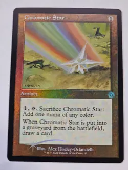 MTG - Chromatic Star FOIL RETRO FRAME - Brother's War Artifacts - Image 1