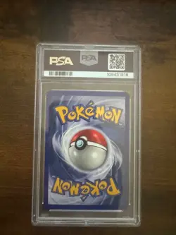 1999 Pokemon Charmander 46/102 Base Set 1st Edition PSA 8 - Image 2