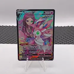 Pokemon Sylveon V Ultra Rare Holo TG14/TG30 Brilliant Stars Trainer Gallery 2022 - Image 1