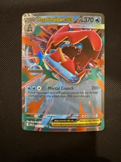Mega Feraligatr ex Double Rare 043/217 Pokemon TCG Ascended Heroes English - Image 1