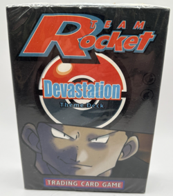 Pokemon Team Rocket Devastation Theme Deck (2000) WOTC FACTORY SEALED - Image 1