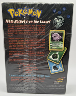 Pokemon Team Rocket Devastation Theme Deck (2000) WOTC FACTORY SEALED - Image 3