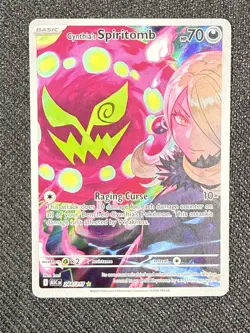 Pokemon Ascended Heroes Illustration Rare Cynthia’s Spiritomb 244/217 - Image 1