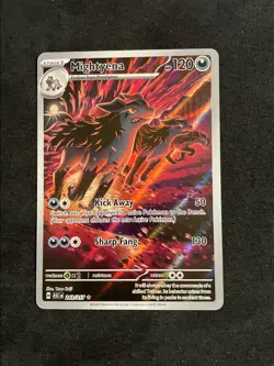 Pokemon TCG Ascended Heroes Mightyena 243/217 IR English NM Pack Fresh - Image 1