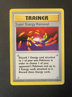 Super Energy Removal 79/102 Base Set (BS) Pokemon TCG WoTC - Image 1