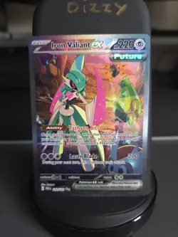 Pokemon Iron Valiant EX 249/182 Paradox Rift Special Illustration - Image 1