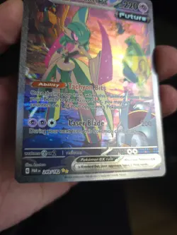 Pokemon Iron Valiant EX 249/182 Paradox Rift Special Illustration - Image 5