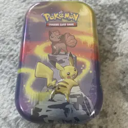 Pokemon Kanto Power Mini Tin: Pikachu & Vulpix - New & Sealed - Image 1