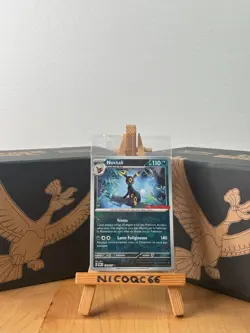 Carte Pokemon Noctali 130/197 Scellee (TAMPON GAME STOP) FR NEUF - Image 1