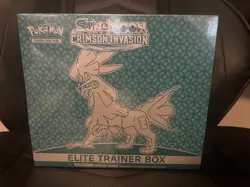 Pokemon TCG Sun & Moon Crimson Invasion Elite Trainer Box ETB (Sealed) - Image 1