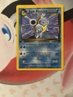 Pokemon TCG - Dark Blastoise 20/82 1st Edition Team Rocket Non-Holo - LP - Image 4