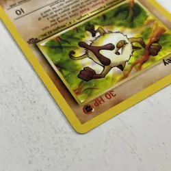 Pokemon Mankey 55/64 1st Edition Jungle Set Common Regular Vintage 1999 WOTC TCG - Image 5