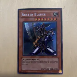 | Yugioh Buster Blader BPT-008 Secret Rare 2003 Collectors Tin LP 🔥 | - Image 1