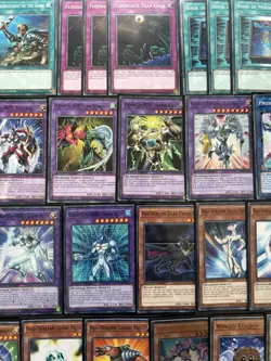 YuGiOh Jaden Classic Elemental Hero Neos Neo-Spacian Deck w/Extra & Side Sleeved - Image 3