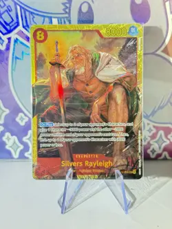 OP08-118 Silvers Rayleigh SEC One Piece Two Legends English Near Mint - Image 1