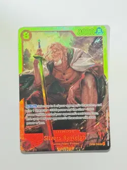 OP08-118 Silvers Rayleigh SEC One Piece Two Legends English Near Mint - Image 3