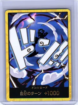 One Piece Don!! Gear5 Luffy Gold Frame The Best Premium Booster Japanese DON - Image 1