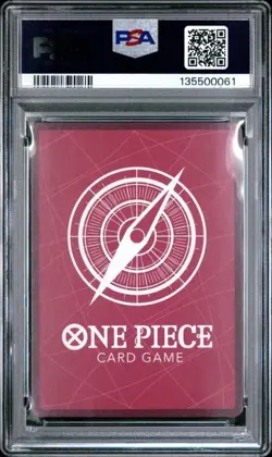 2022 ONE PIECE OP01-ROMANCE DAWN 003 MONKEY D. LUFFY PRE ERRATA PSA 10 GEM MINT - Image 2
