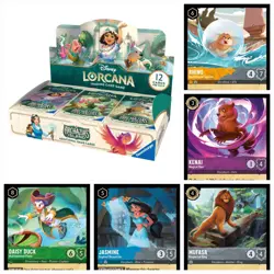 Disney Lorcana Archazias Island Einzelkarten NO FOIL Sleeved NM EN Monatsupdates - Image 1